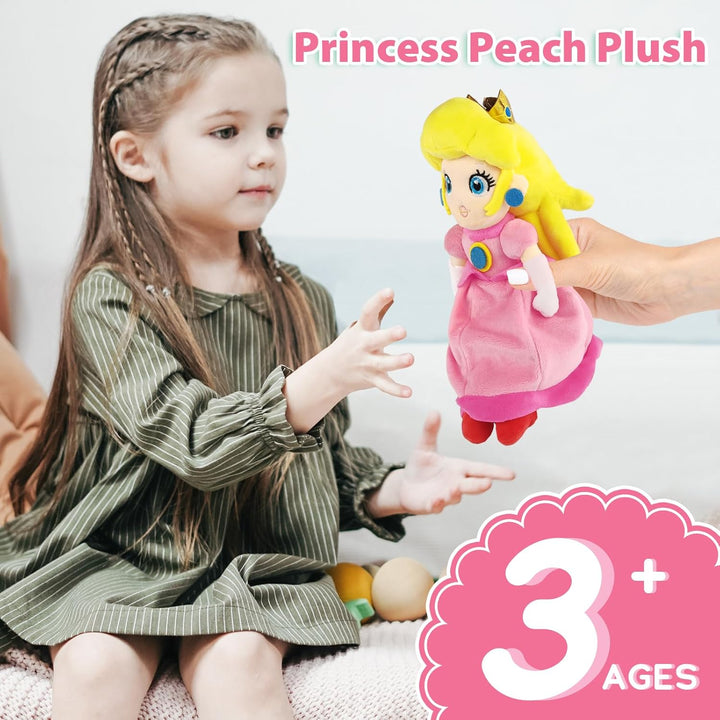 Peluche de Princesa Peach de KILATIVE, colección de muñecas de Prin...