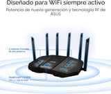 ASUS RT-BE90U Tri-Band WiFi 7 Router: Seguridad de red de grado com...