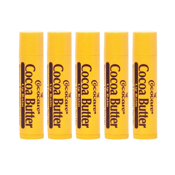 Cococare Bálsamo labial de manteca de cacao con vitamina E y aloe v...
