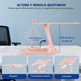 Soporte ergonómico 2 en 1 para teléfono portátil para escritorio, s...
