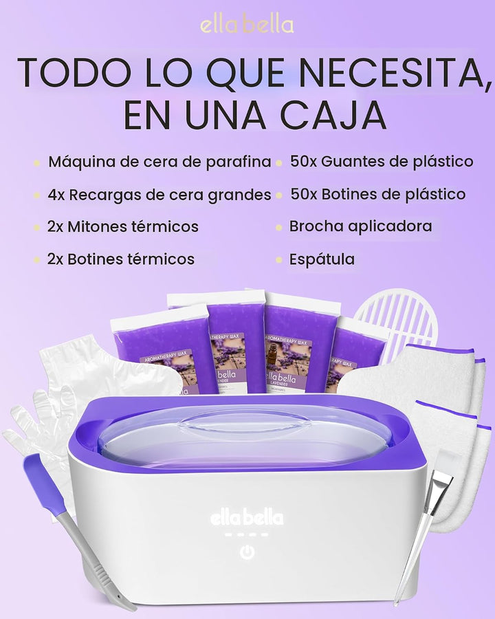 ELLA BELLA® Máquina de cera de parafina para manos y pies \u2022 Ca...