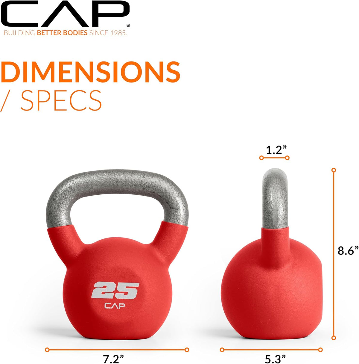 CAP Neoprene Coated Kettlebells - Varios tamaños