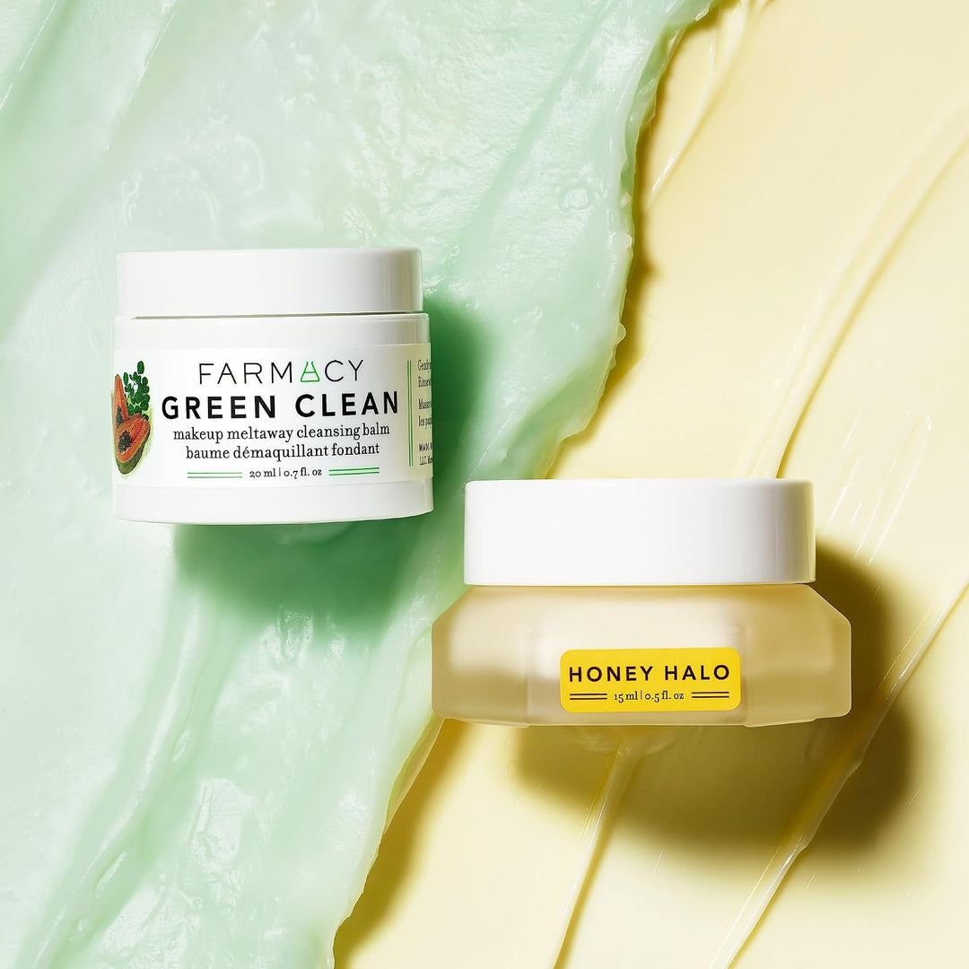 Farmacy Ceramide Face Moisturizer + Cleansing Balm Duo - Juego de c...