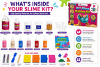 Kit de fabricación de slime para niños de más de 4 años, crea purpurina, incluye moldes