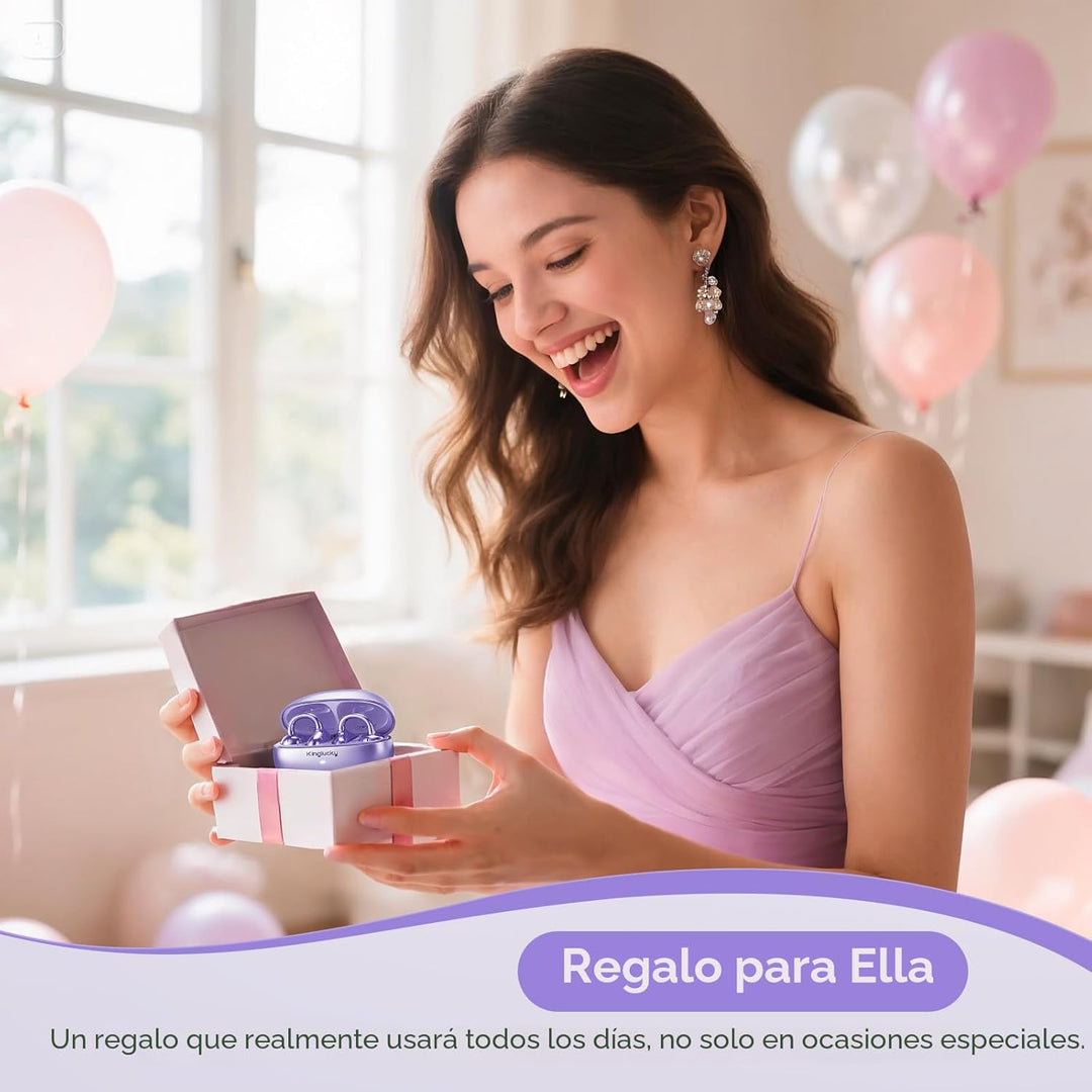 Kinglucky Auriculares con Clip Mejorados Ajuste Cómodo y Sonido Cri...