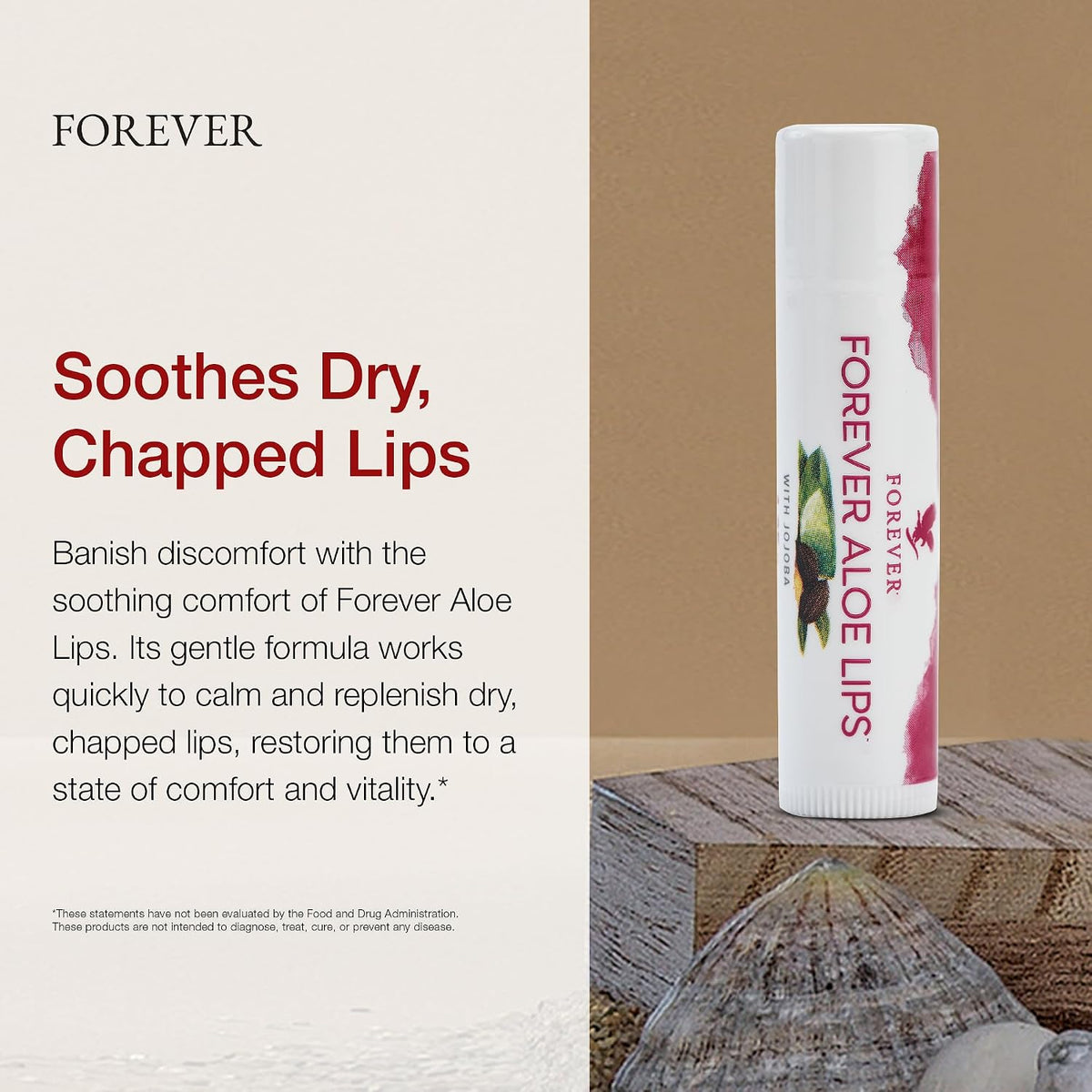 Forever Living - Aloe Lips - Bálsamo labial hidratante con aloe, jo...