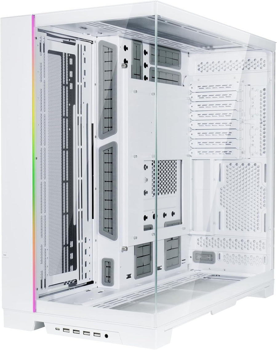 Lian Li Dynamic EVO XL - Hasta 280mm E-ATX Placa base - Tiras de il...