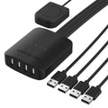 SABRENT, USB-USS4, hub USB 2.0