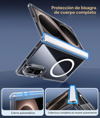 FNTCASE Funda transparente para Samsung Galaxy Z-Fold-8, protección