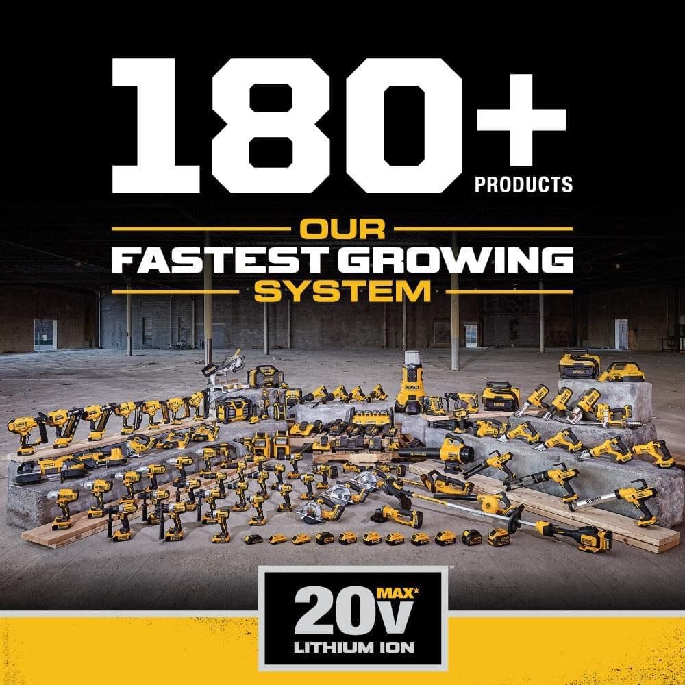 DEWALT - Altavoz Bluetooth de 20V MAX, rango de 100 pies, duradero...