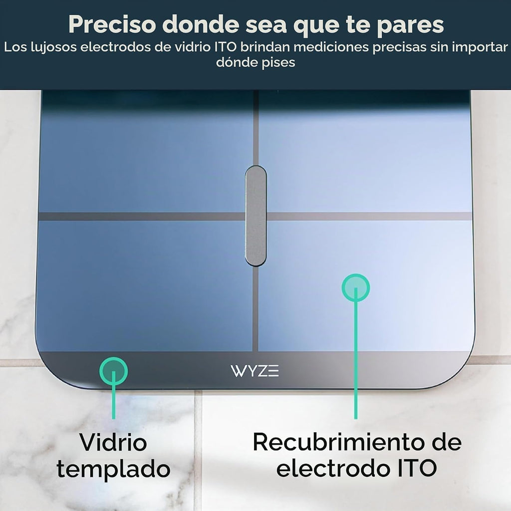 Wyze Smart Scale X - Báscula de baño digital para peso corporal y grasa