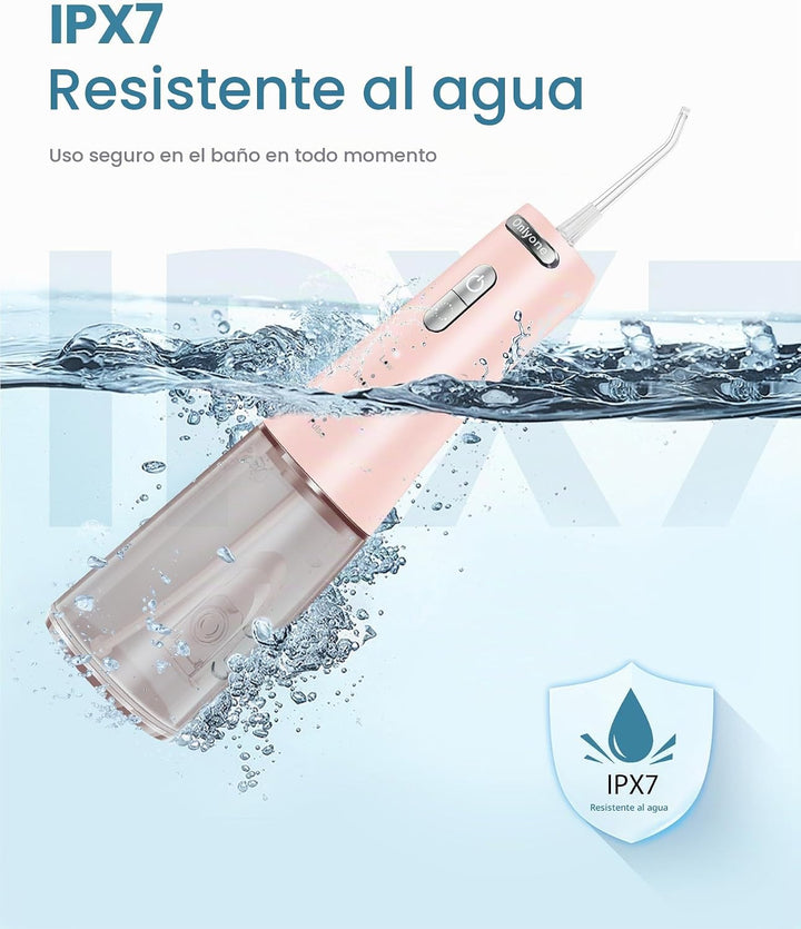 Onlyone Flosser dental de agua para dientes, irrigador oral portáti...