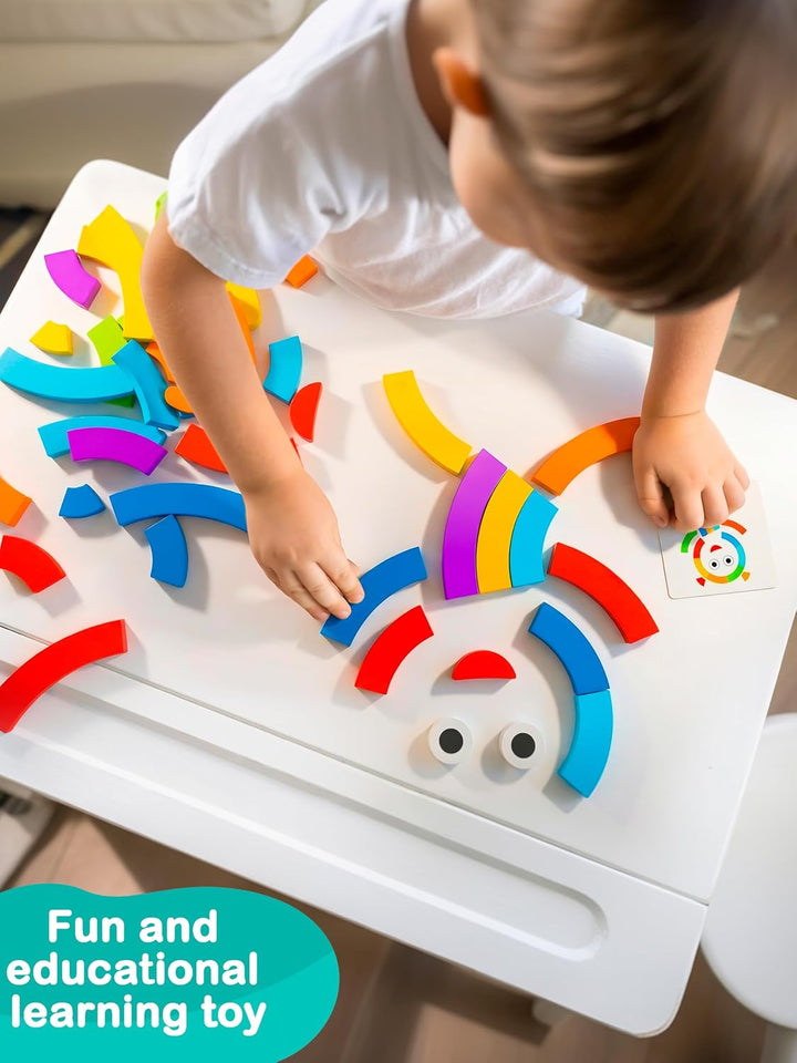 Actividades de aprendizaje preescolar Juguetes Montessori: bloques...
