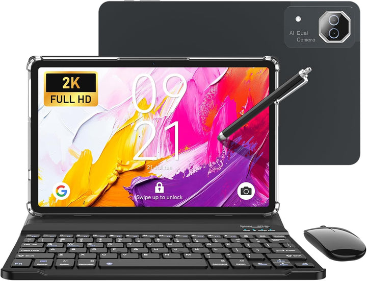 Tableta Android 15 2026 Últimas tabletas grandes 2K de 12 pulgadas,...