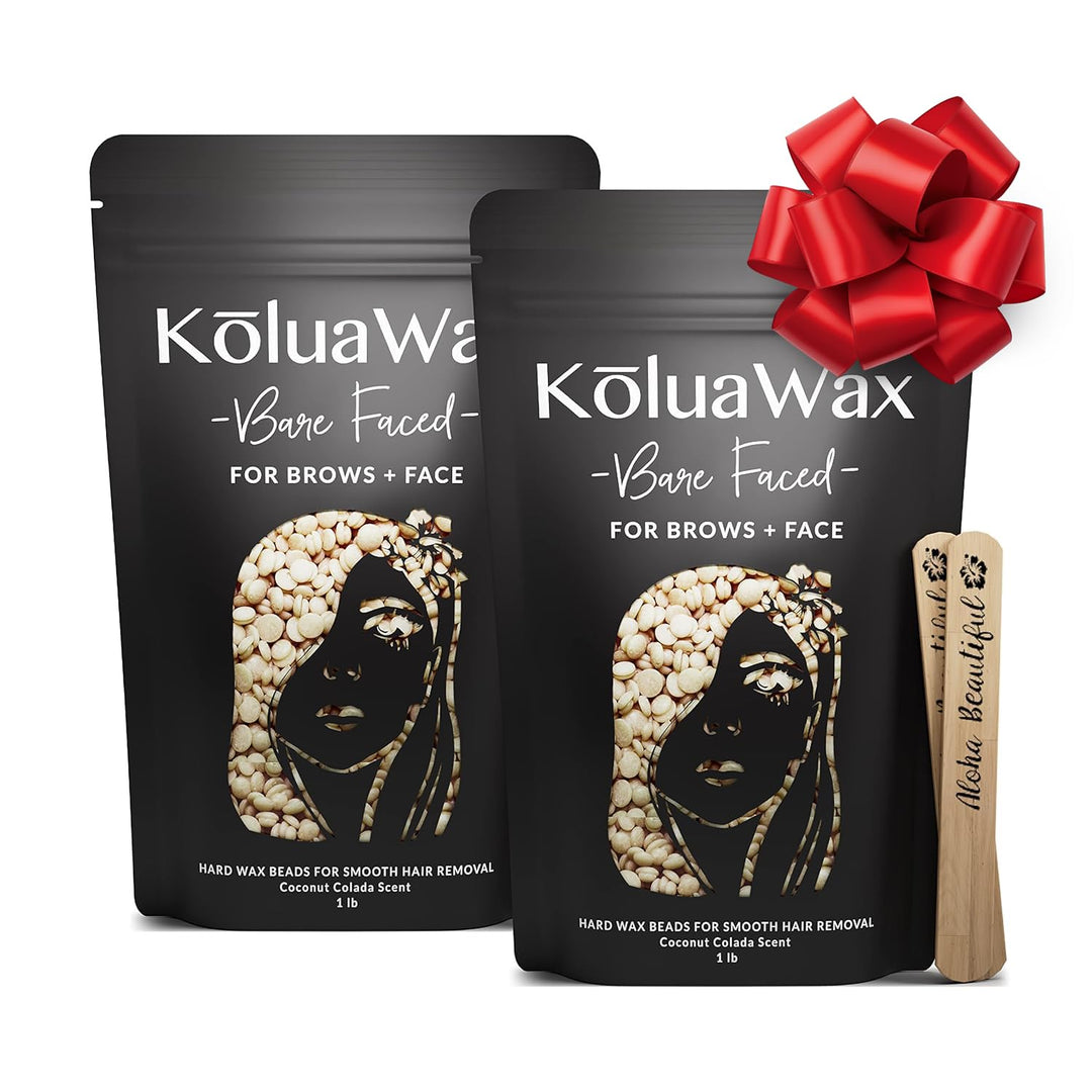 KoluaWax Perlas de Cera Dura para Depilación \u2013 Fórmula para Ca...