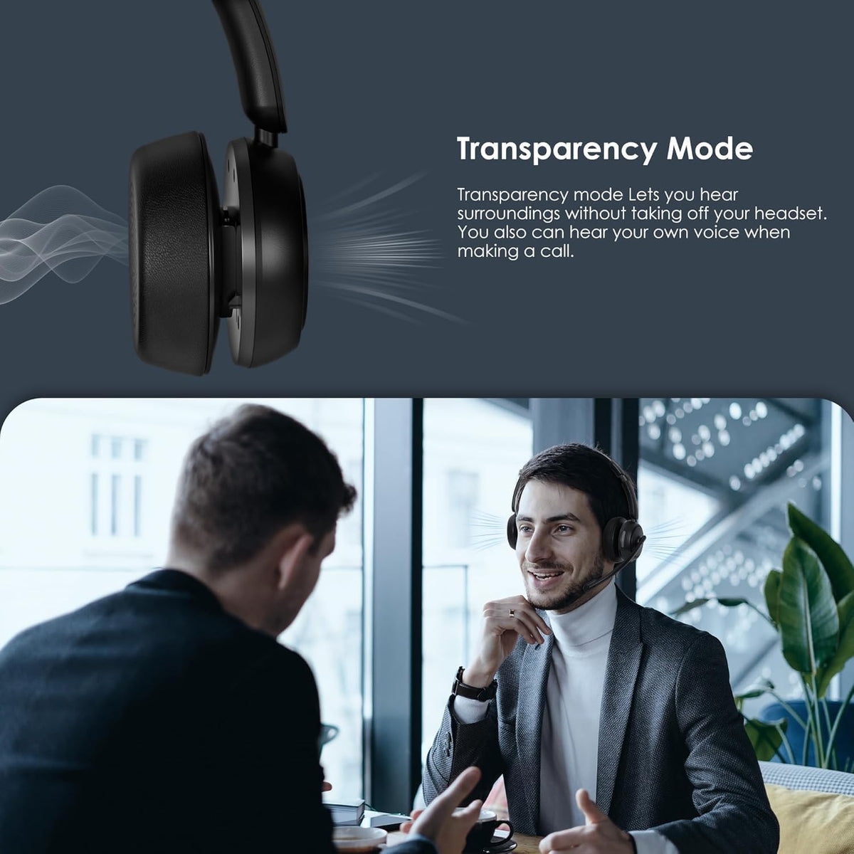 Actualización de auriculares inalámbricos ANC y ENC con micrófono para