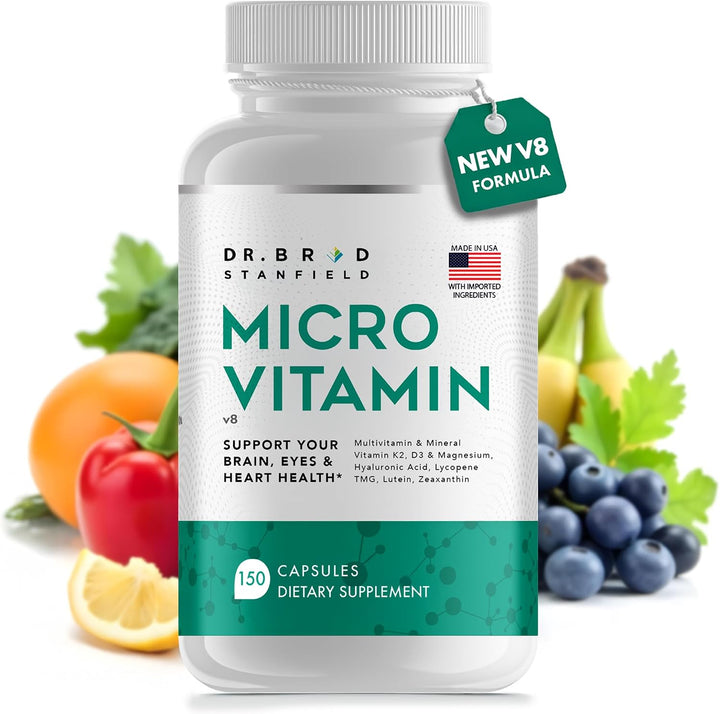 Dr Brad Stanfield Microvitamina, multivitamínico de baja dosis y su...