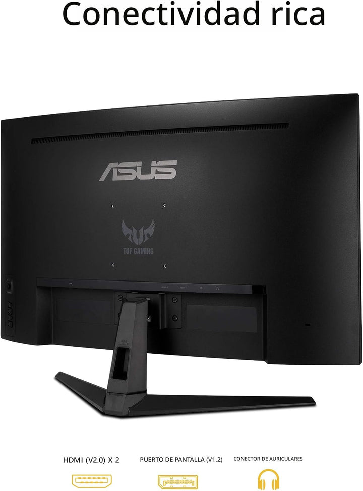 ASUS TUF Gaming - Monitor curvo HDR de 32 pulgadas 1440P (VG32VQ1B)...