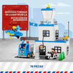 Juguete grande de la estación de policía, juguetes grandes