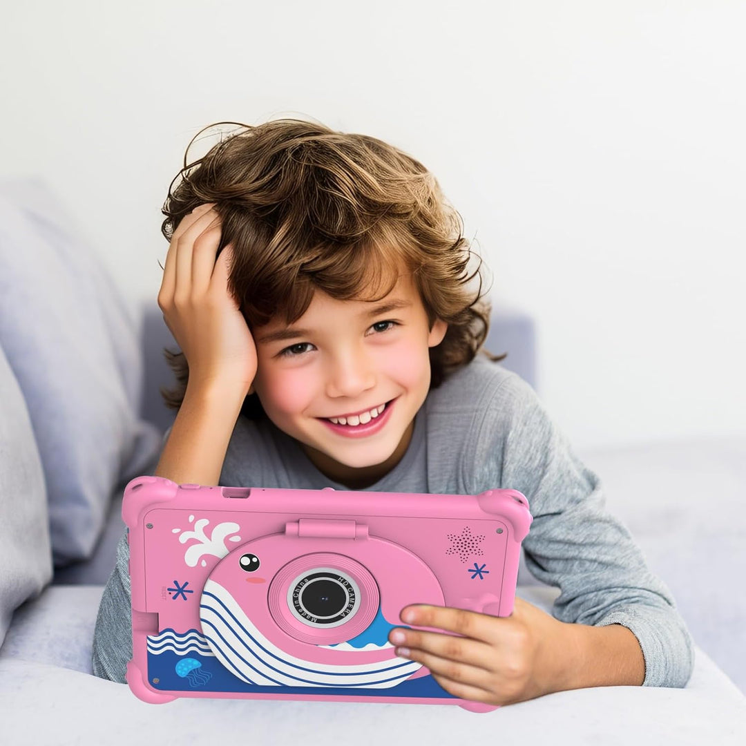 Tableta Android de 7 pulgadas para niños pequeños, pantalla IPS de...