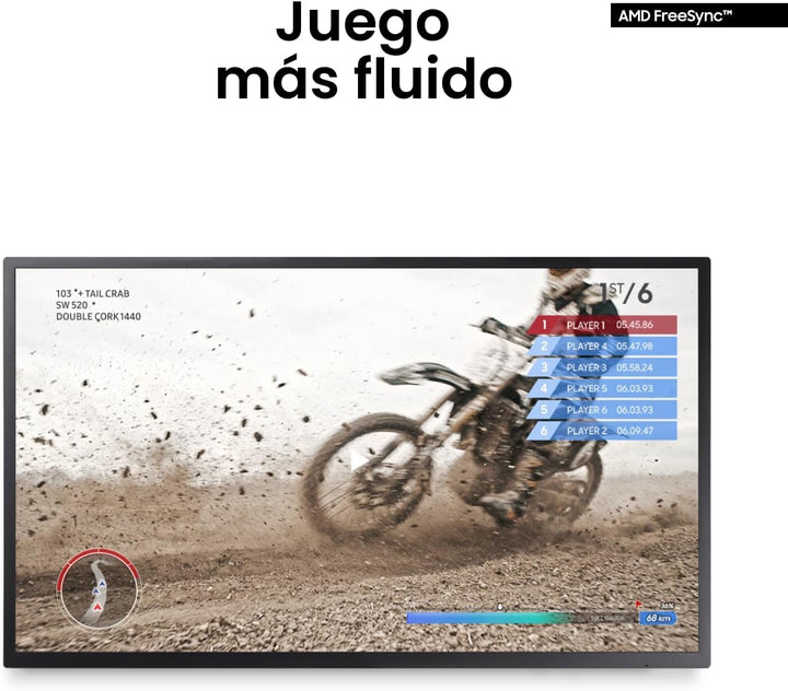 SAMSUNG 32" UJ59 Series - Monitor de computadora 4K UHD (3840x2...