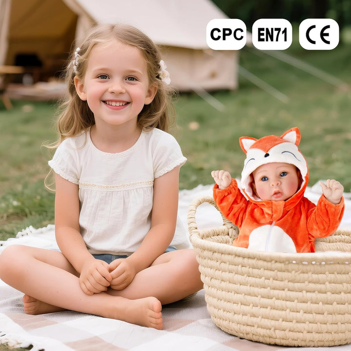 Aori Muñecas bebé realistas de 17 pulgadas - Conjunto de muñecas de...