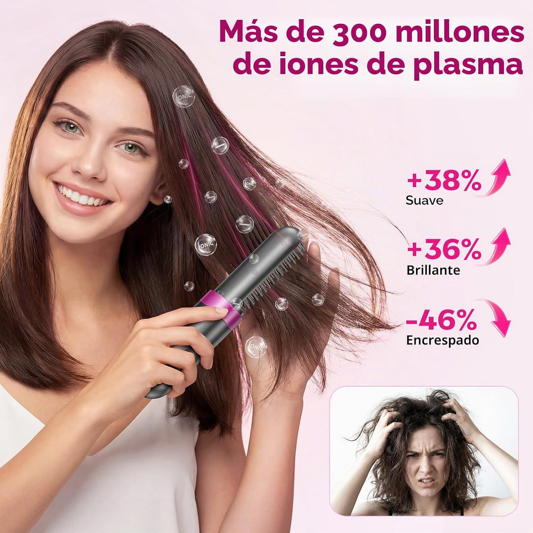 Go Brush Pro 2026 - Cepillo alisador de pelo inalámbrico mejorado i...