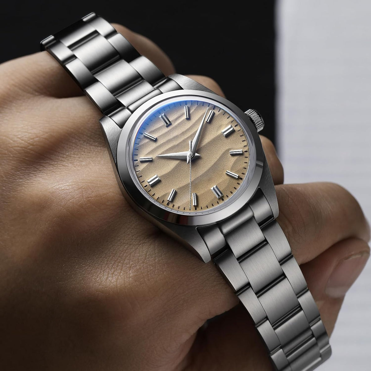 ADDIESDIVE Relojes para Hombres Cuarzo 100M Impermeable 1.417 en AD2030 Sin