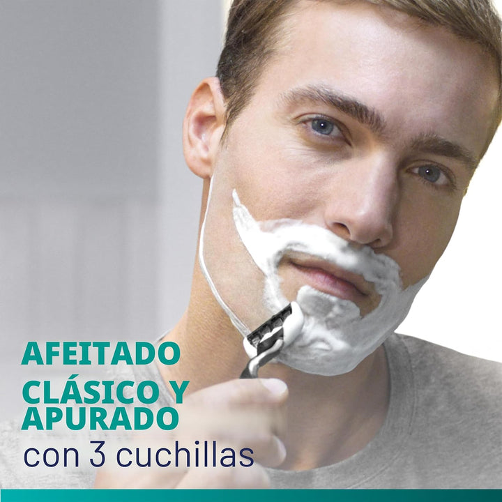 Gillette Mach3 - Repuestos de navaja para hombres, 15 repuestos de...