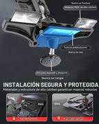 Soporte de coche para iPad con ranura para CD – Brazo de metal duradero, soporte ajustable de movimiento completo para tablet, coche, camión, SUV, soporte resistente para reproductor de CD