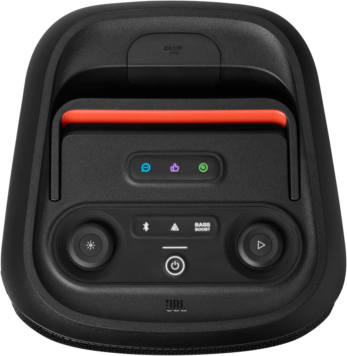 JBL PartyBox Club 120 - Altavoz portátil con asa plegable, sonido p...