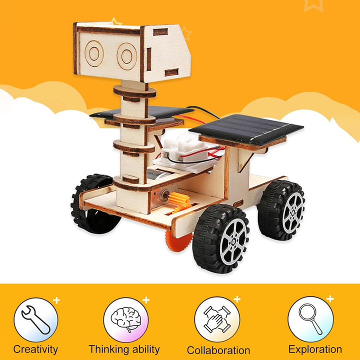 Modelo Solar Space Moon Rover de bricolaje - Vehículo de