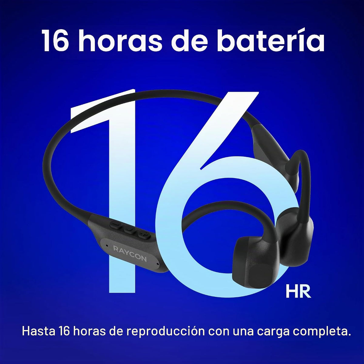 Raycon Auriculares de conducción ósea todos los días, 2ª generación, color