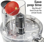 Hamilton Beach Big Mouth Duo Plus - Procesador de alimentos de 12 tazas