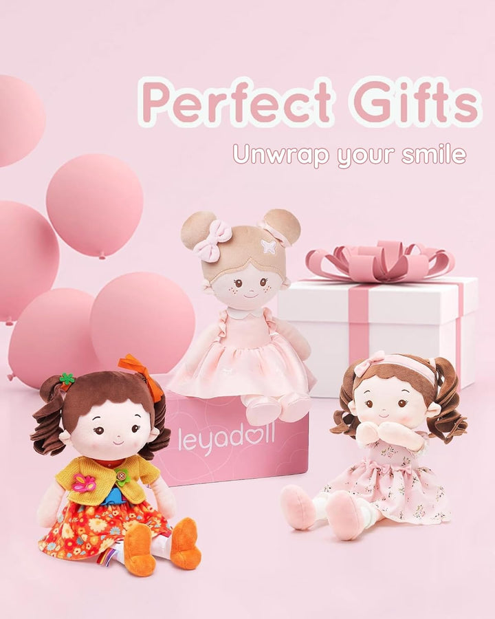 LeyaDoll Muñeca Sensorial de Aprendizaje para Niños Pequeños, Jugue...
