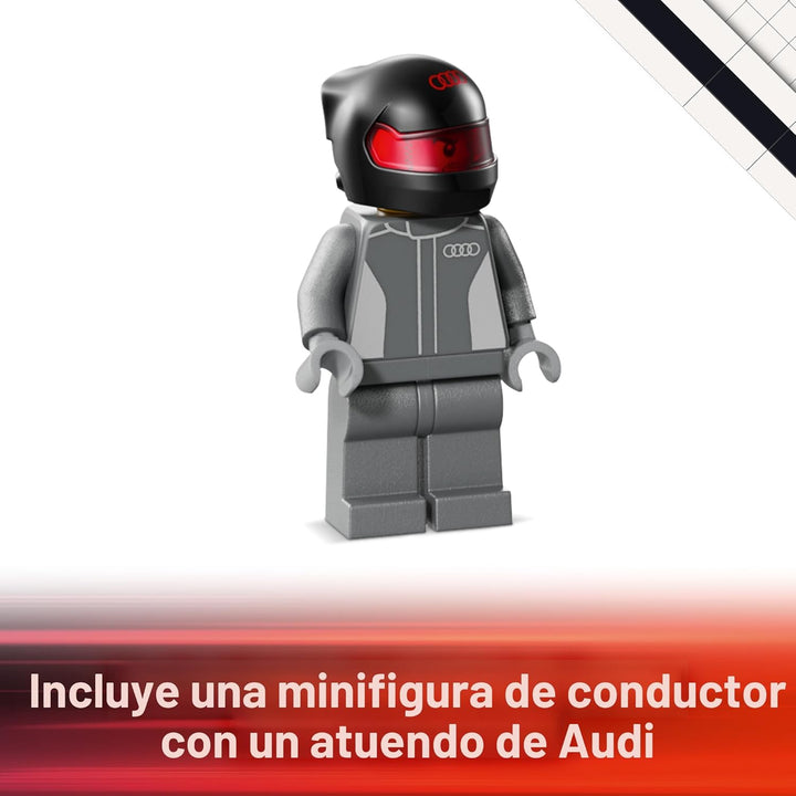 LEGO Speed Champions Audi Revolut F1 Team R26 - Juego de construcci...