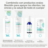 Biocidin Dentalcidin - Pasta de dientes blanqueadora sin flúor para...
