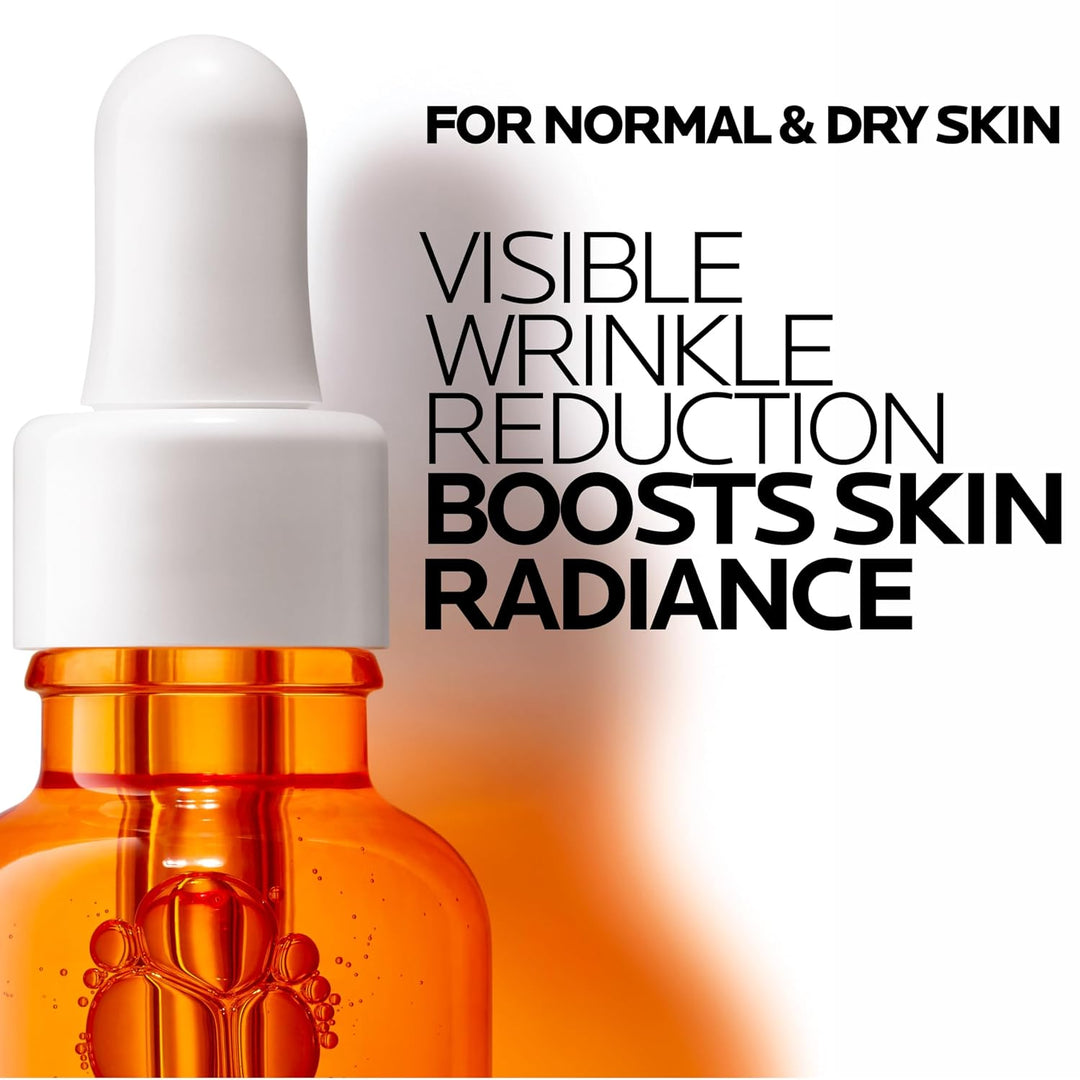 La Roche-Posay Suero puro de Vitamina C al 12% para cara con ácido...