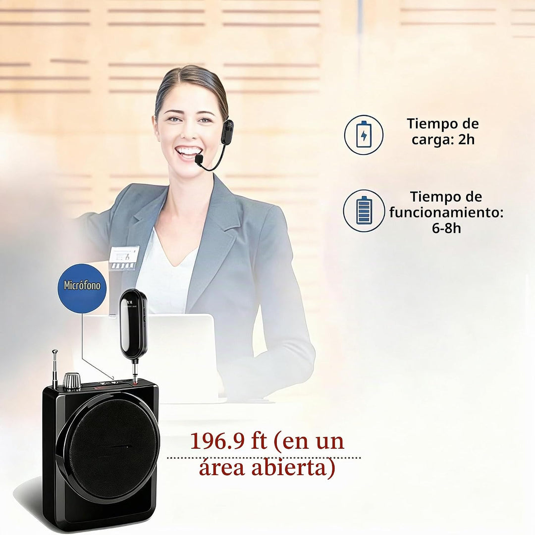 LYAIXZE Auriculares de micrófono inalámbrico, auriculares 2 en 1 y...