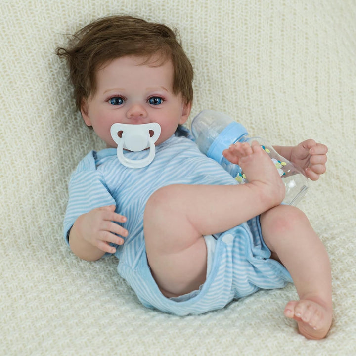 SCOM Muñecas Reborn Baby Niño Meadow de 18 pulgadas \u2013 Recién n...