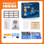 AESGOGO Kits de robot de energía solar STEM 12 en 1, juguetes para niños de 8 a 13 años, kit de construcción de robot educativo científico para niños, juego de experimentos de bricolaje, regalos de cumpleaños para niños de 8, 9, 10, 11, 12 años, niños y