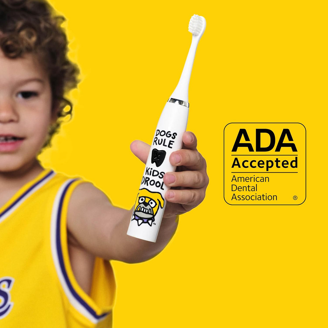 Made by Dentists Cepillo de dientes eléctrico para niños, cepillo d...