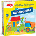 HABA My Very First Games Building Site, un juego de aprendizaje cooperativo para niños, actividades de aprendizaje y juegos para niños de más de 2 años con camión de juguete incluido