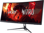 Acer Nitro Monitor Curvo para Juegos UWFHD 2560 x 1080 1800R de 29....