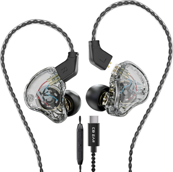 Auriculares KBEAR KS1 USB C con sonido cristalino para Samsung Gala...