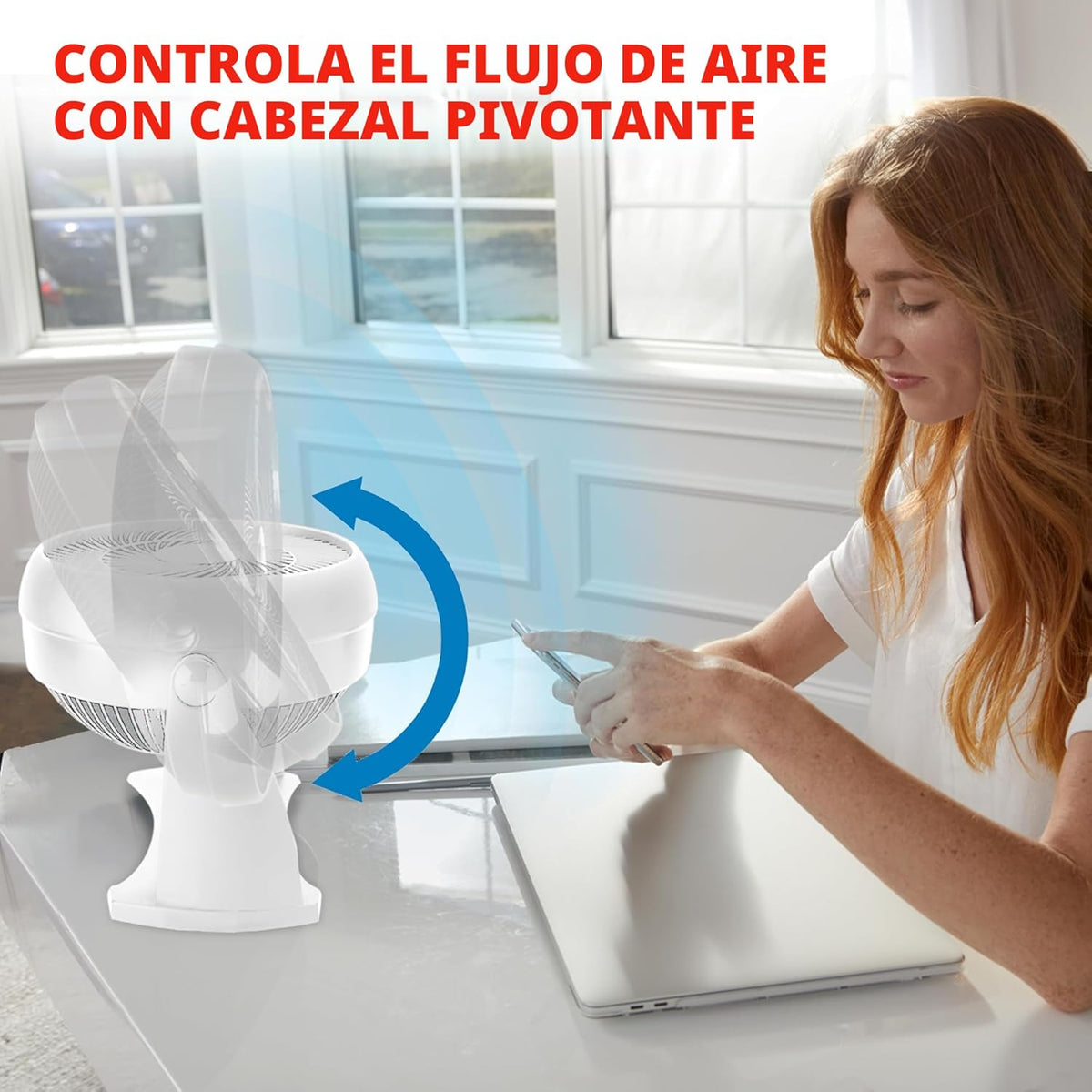 Honeywell HT-904 TurboForce - Ventilador de circulación de aire de...