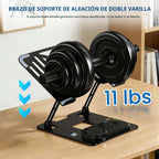Soporte para portátil 5 en 1 para escritorio con base de estación