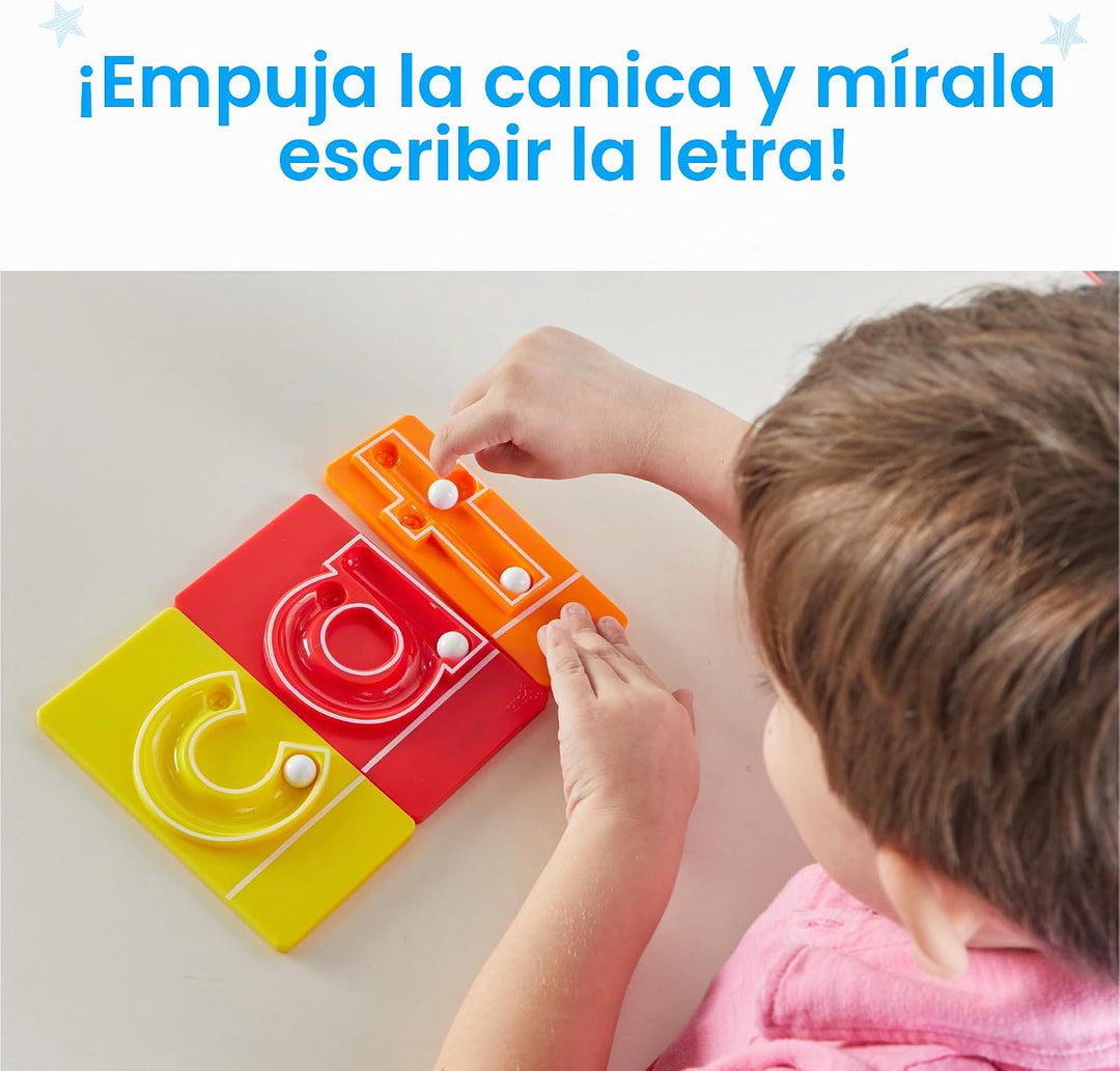 hand2mind MarbleTracers - Letras minúsculas, 24 bandejas de rastreo...