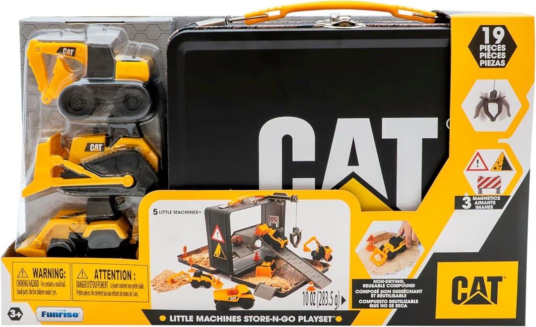 CAT Juguetes de construcción Store N Go Playset - La funda