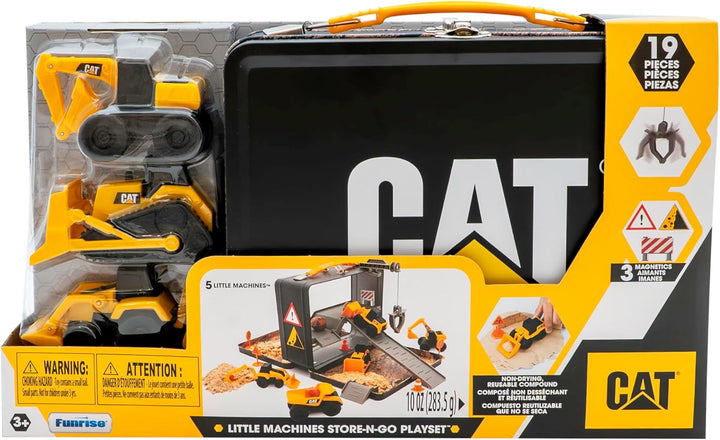 CAT Juguetes de construcción Store N Go Playset - La funda